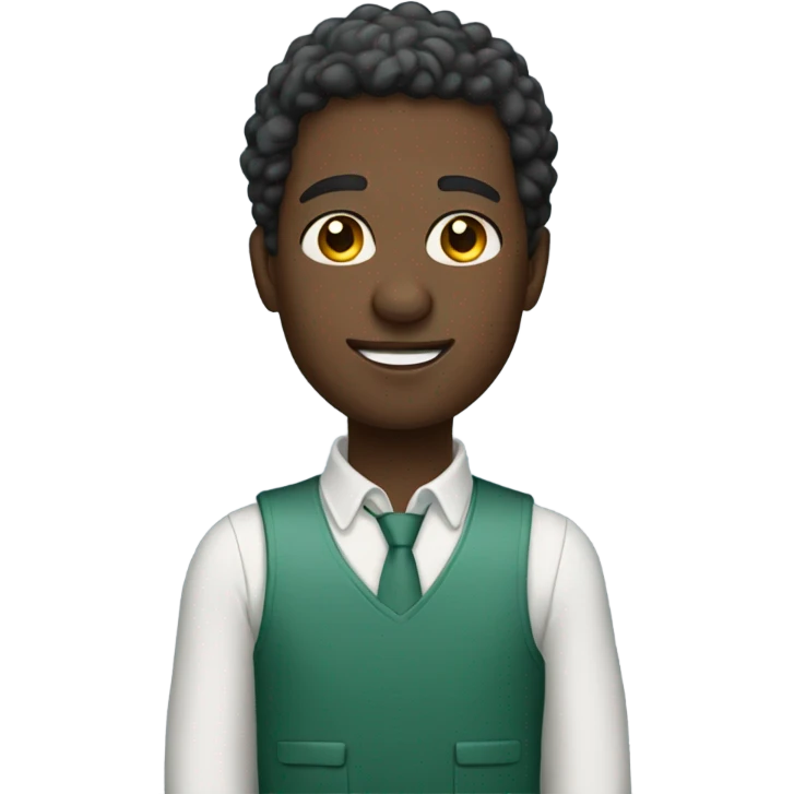 WHATSAPP black male wearing su emoji