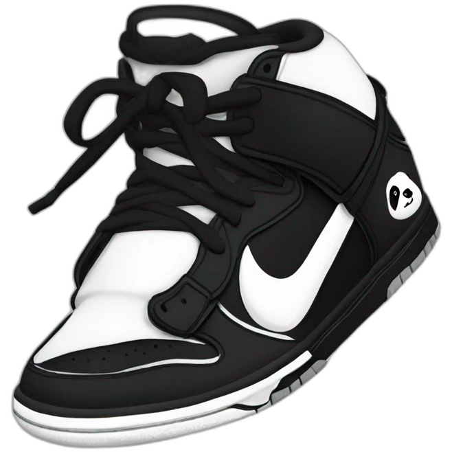 Nike panda dunks emoji
