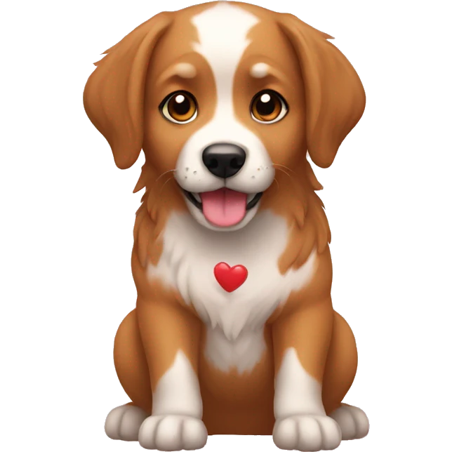 Love dogs emoji