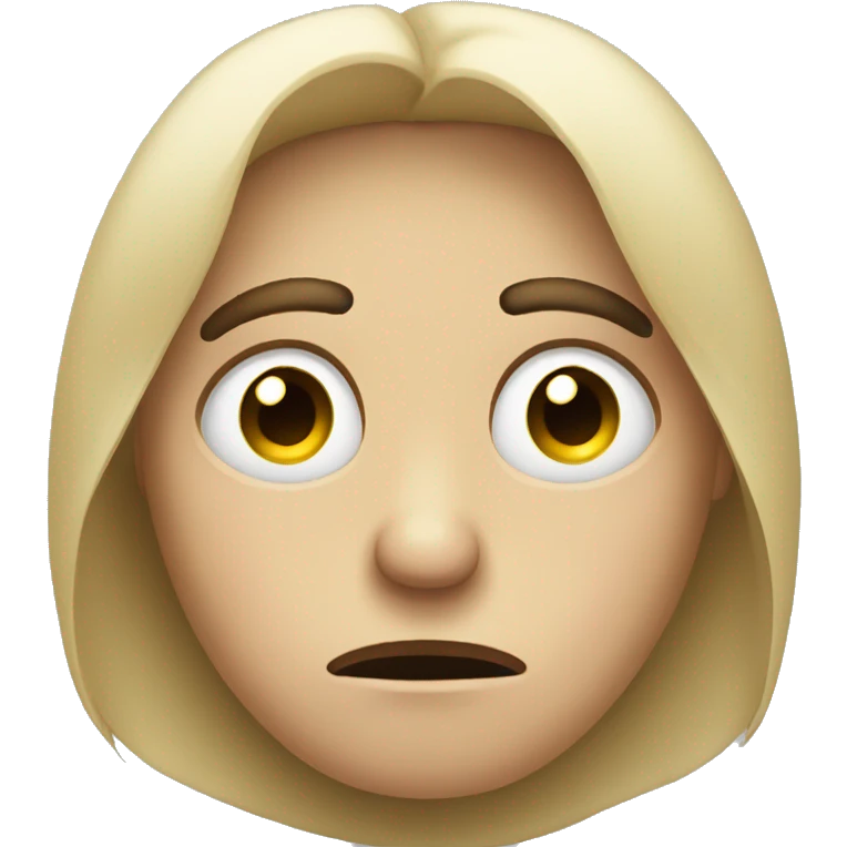 very very sad and tired face emoji