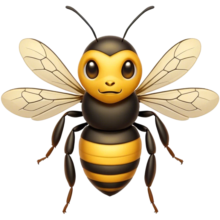 bee in a war emoji