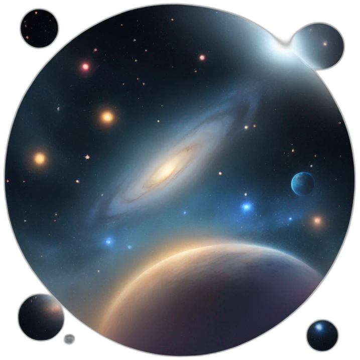 view of galactic space emoji