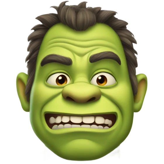 Shrek pee pee poo poo check emoji