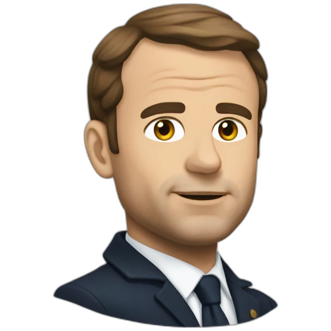 Macron qui dort  emoji