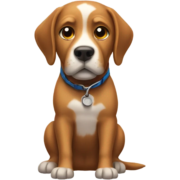 Dog as an express emoji