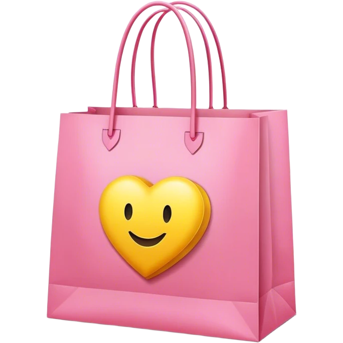 Original Victoria secret shopping bag emoji