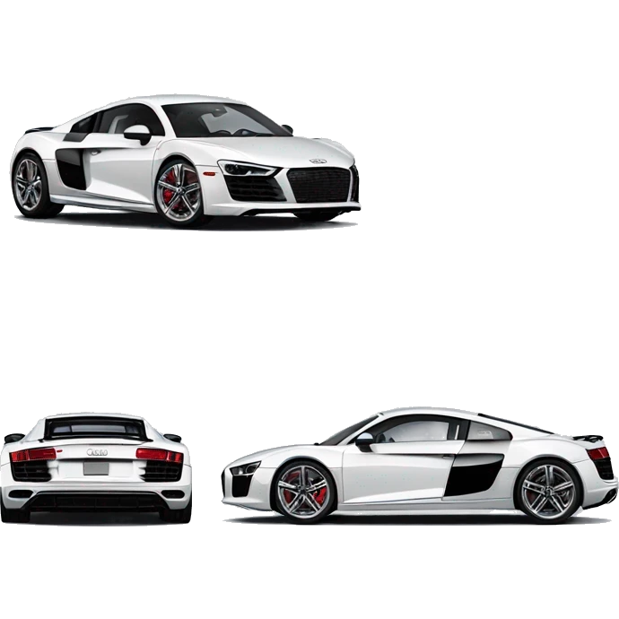 audi r8 v10 emoji