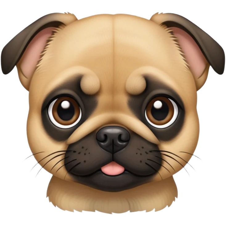chihuahua pug mix  emoji