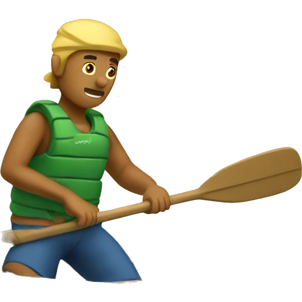 canoeing emoji