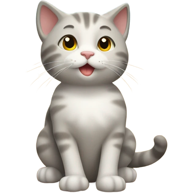 Cat on a beach  emoji