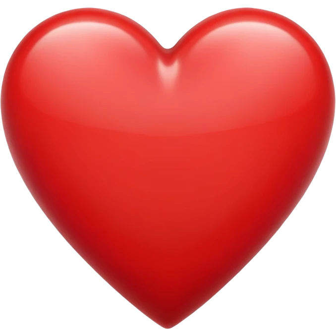 red heart emoji