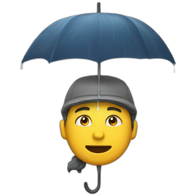 Raining “N” emoji