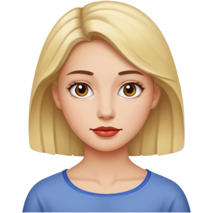 woman painting emoji