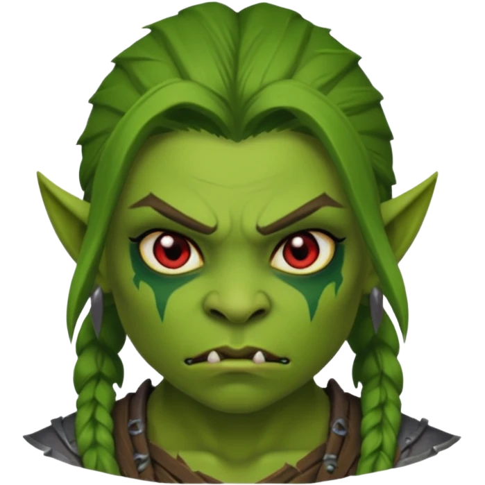 orc girl emoji