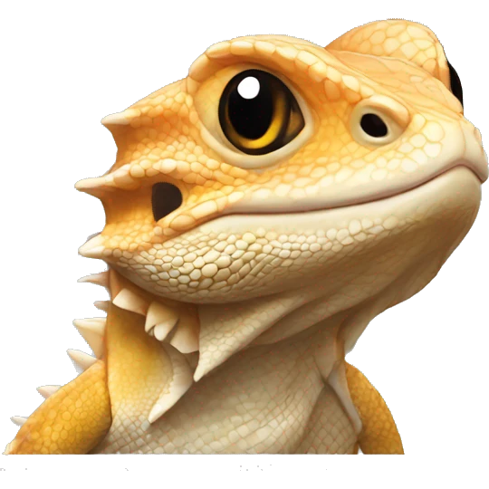 'oops' bearded dragon emoji