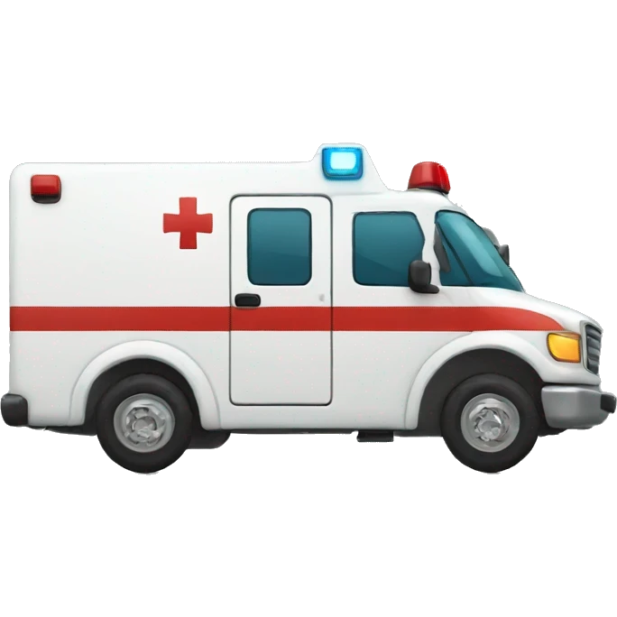 ambulance happy emoji