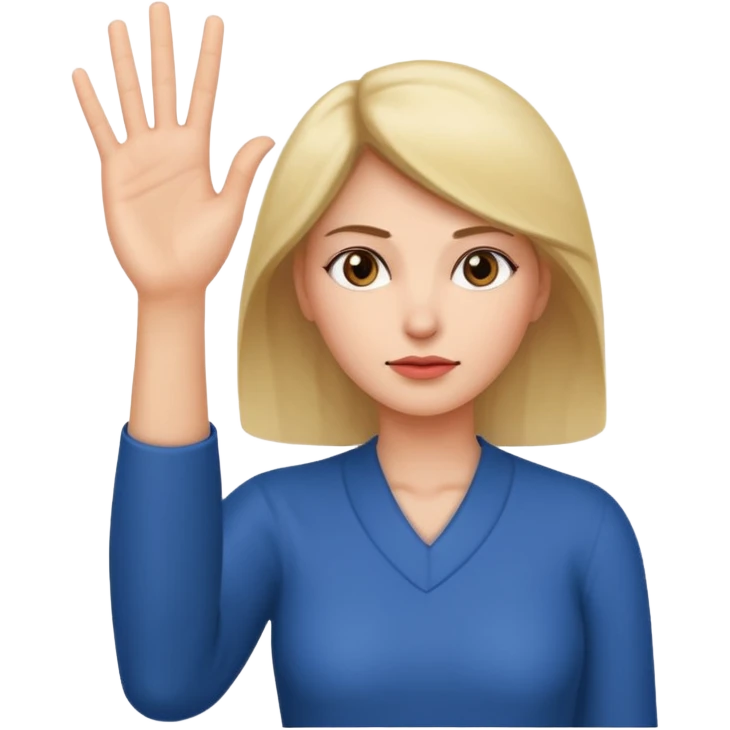 Uno diciendo ella jura emoji