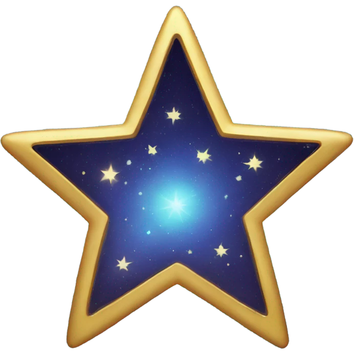 golden twinkle star emoji