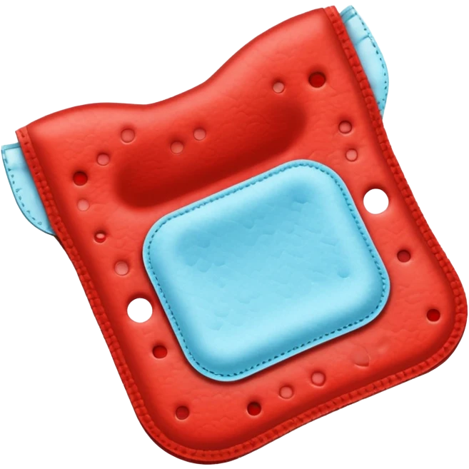 Menstrual blood on pad  emoji