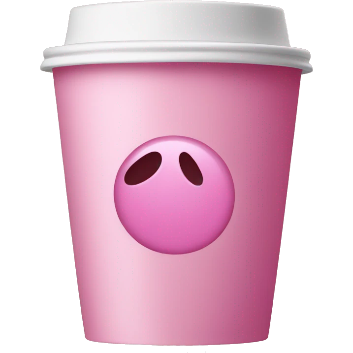 Pink starbucks  emoji