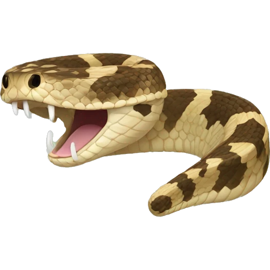 rattlesnake bufo  emoji