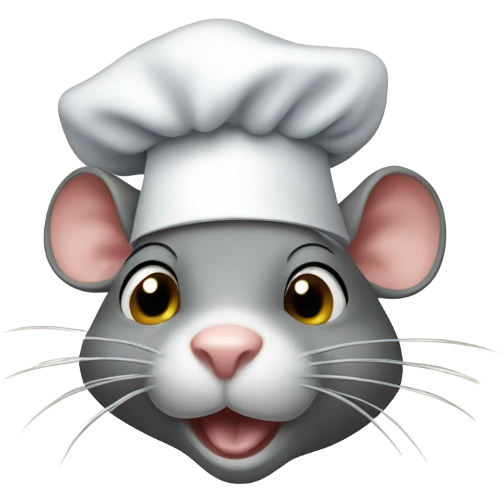 Rat in chef hat  emoji