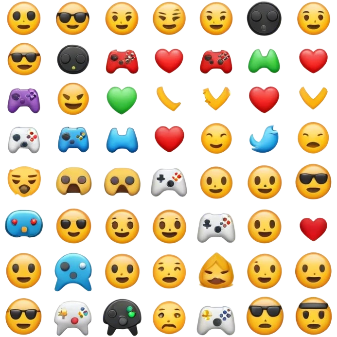gaming emoji's emoji