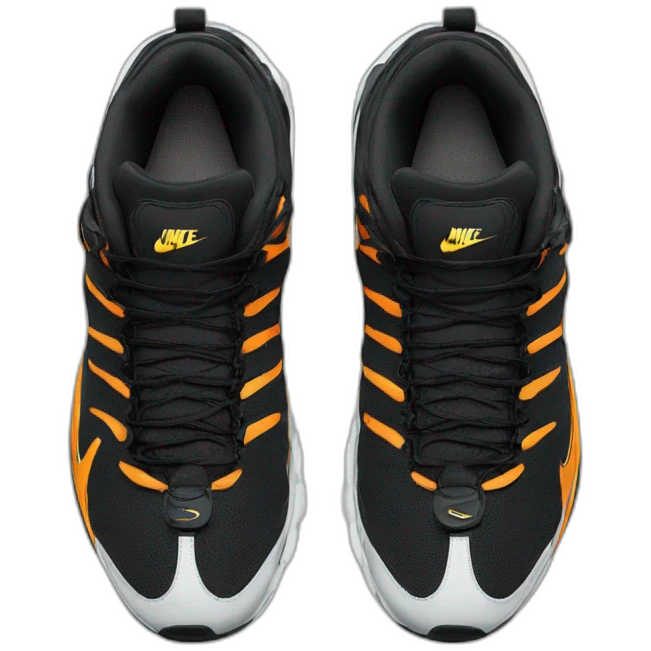 Nike tn shoes black emoji