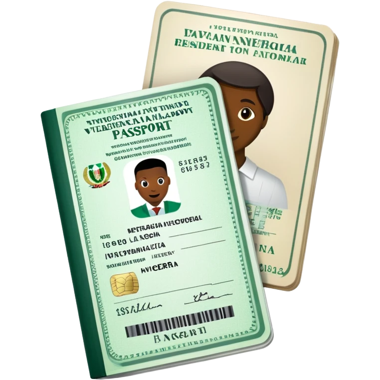 Nigeria, travel visa  emoji