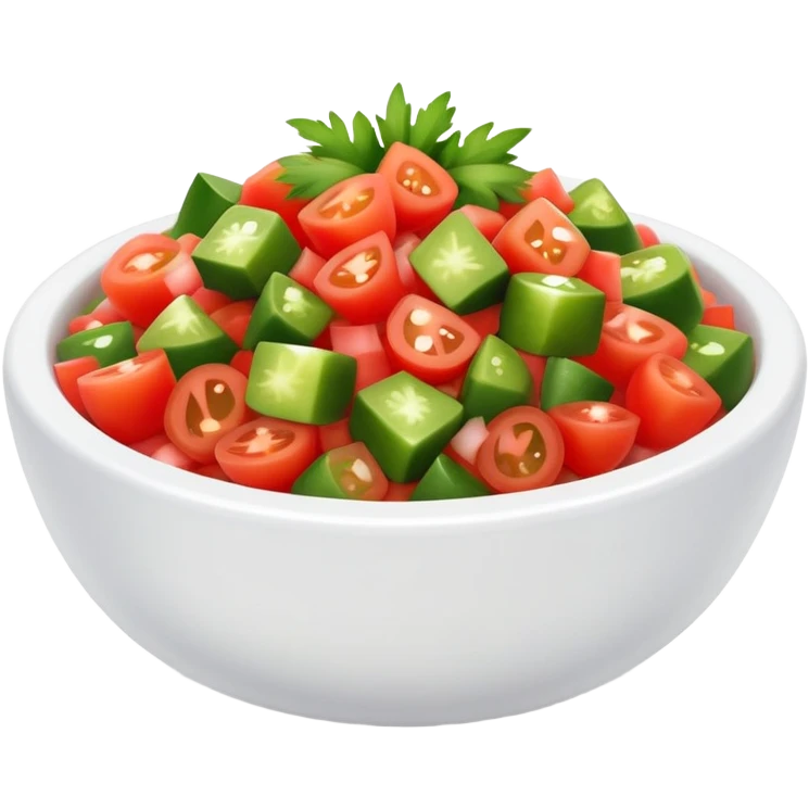 Pico de gallo emoji