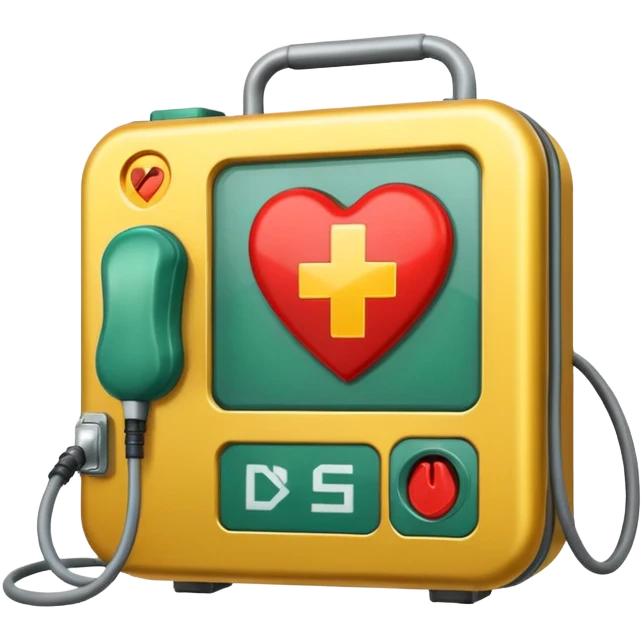 defibrillator  emoji