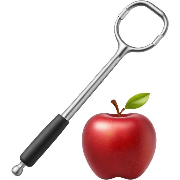 Apple corer emoji