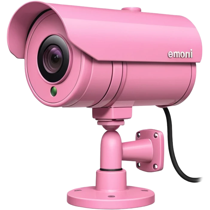 Security Camera pink Axis P1346-E emoji