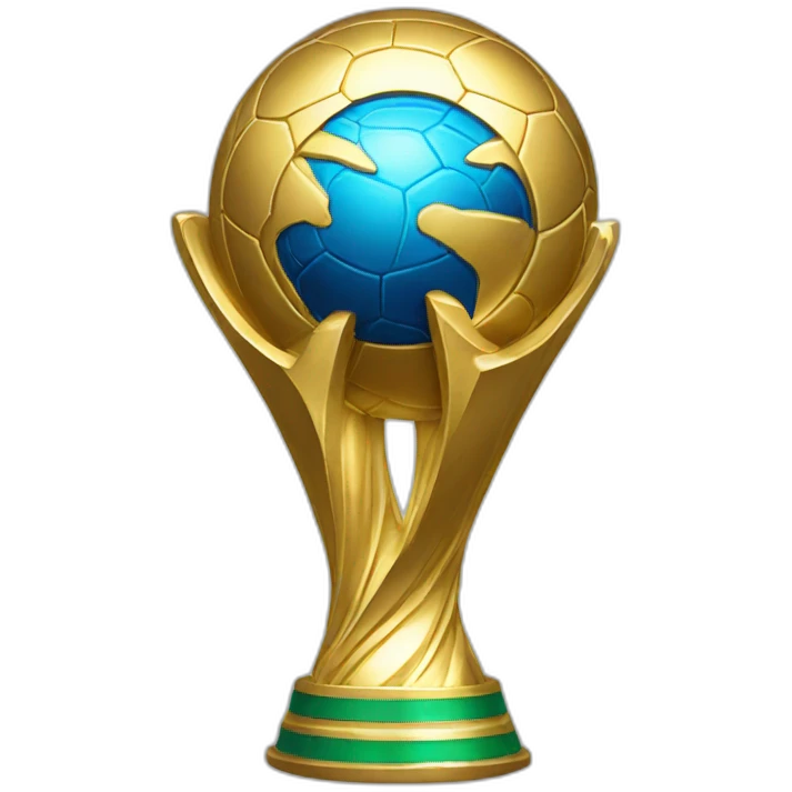 world cup trophy emoji