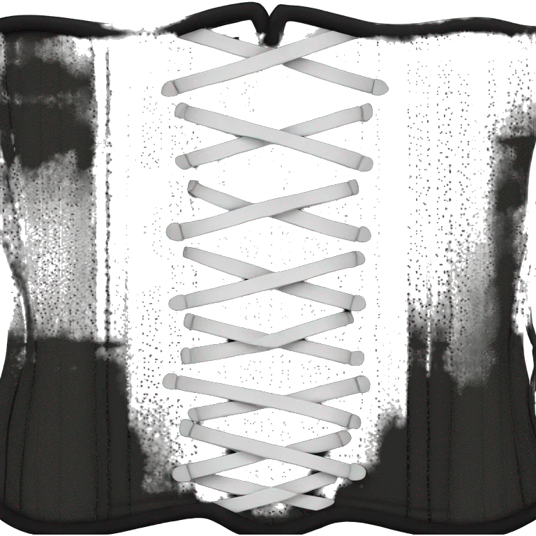 Black corset  emoji