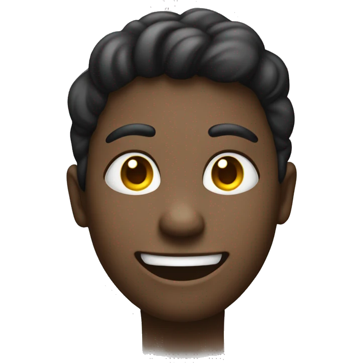 Smiling Face With Heart-Eyes black emoji