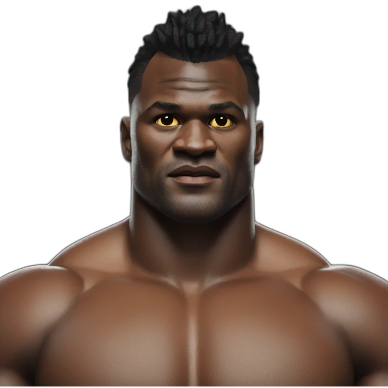 Francis Ngannou emoji