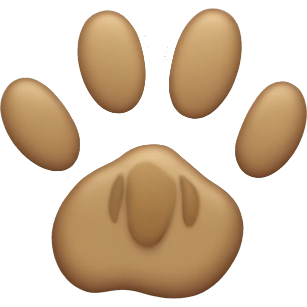 lion paw emoji