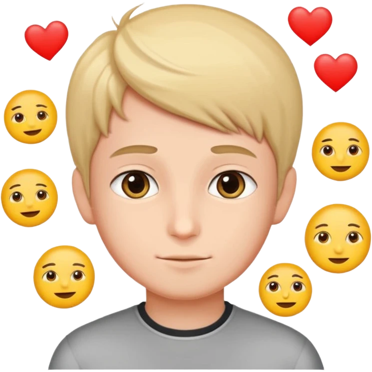 Romantic animated sticker boy
Cute emojis around 😗😏🥰😍😘😚
Fancy Persian text:
نازنین هیچوقت ولت نمی‌کنم
Soft animation, love style
 emoji