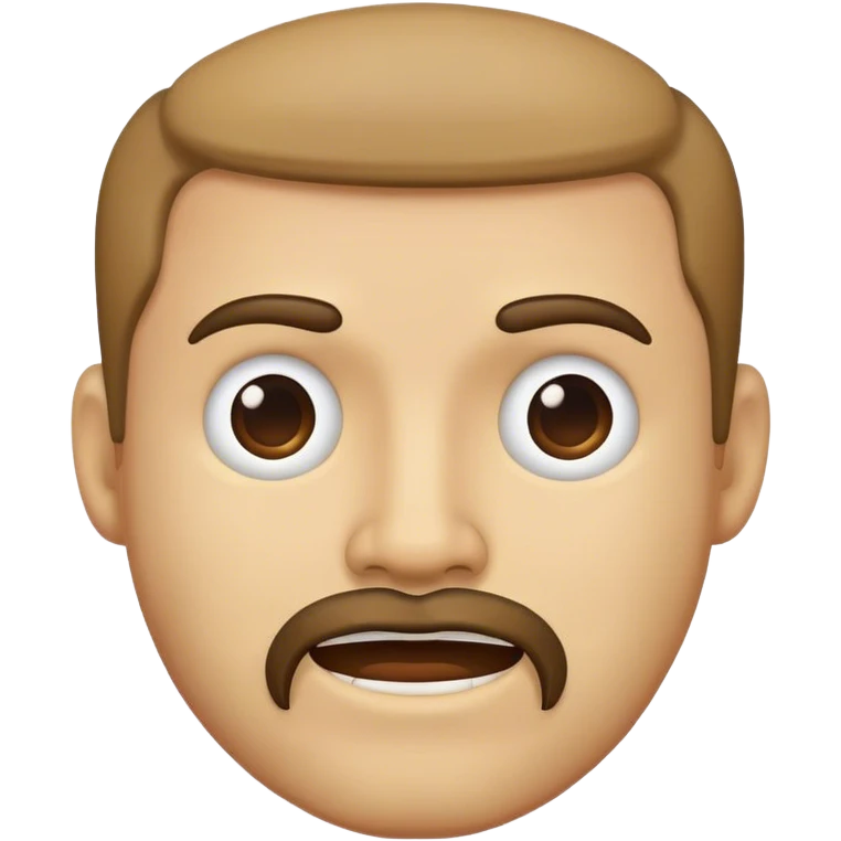 basic emoji with goatee scratching it emoji