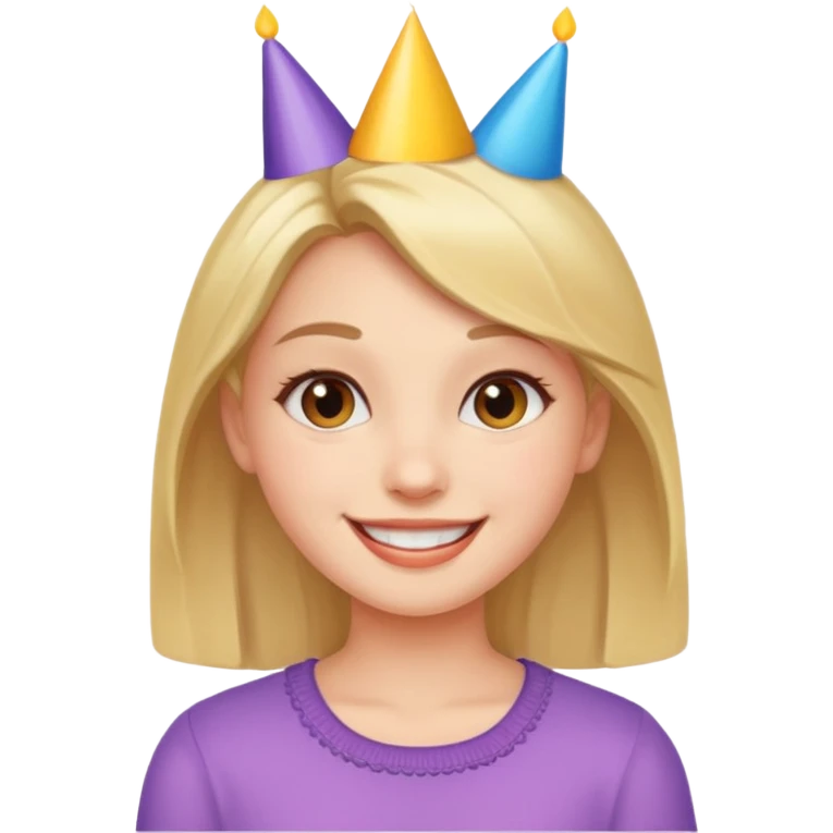 Birthday girl emoji