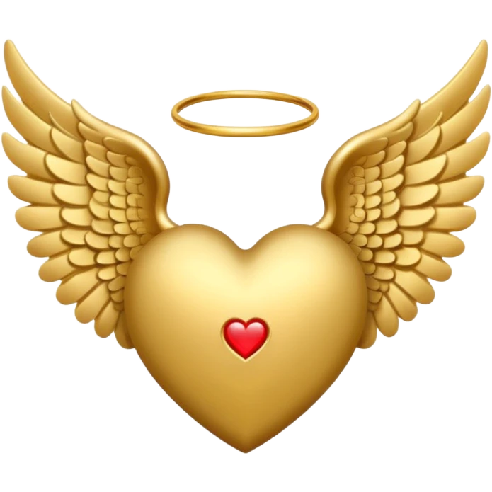 heart with angel wings emoji