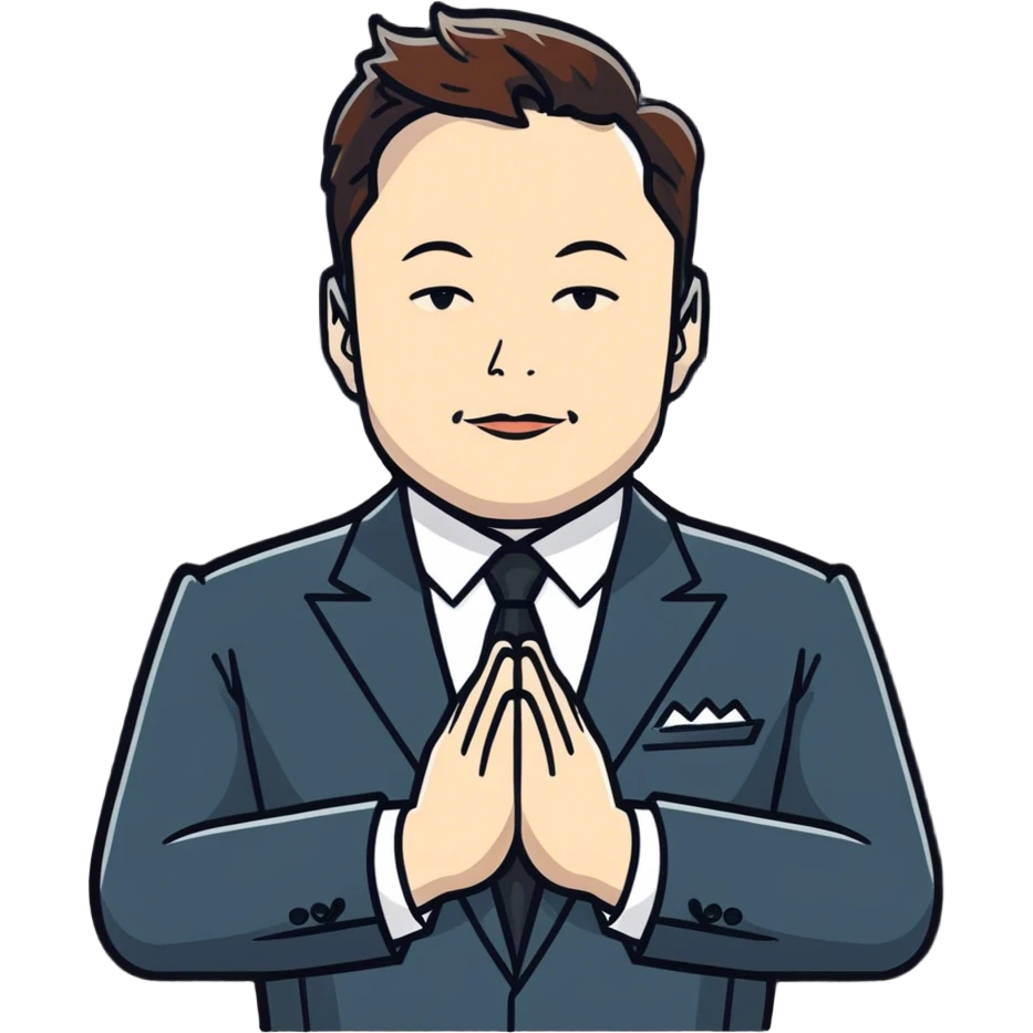 Elon Musk emoji