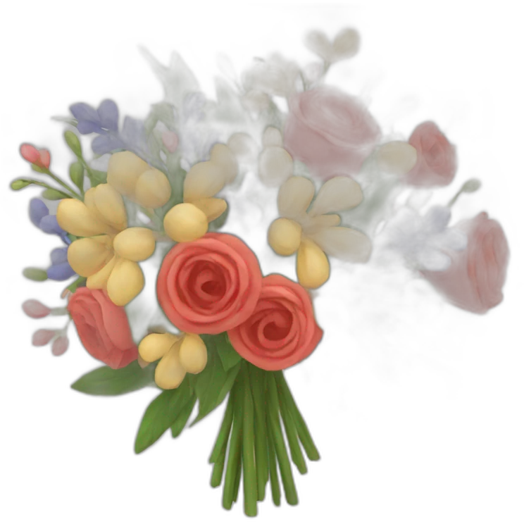 bouquet  emoji