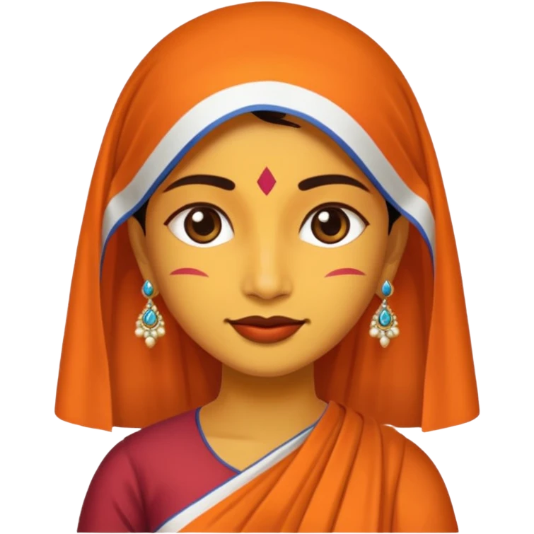 India woman emoji