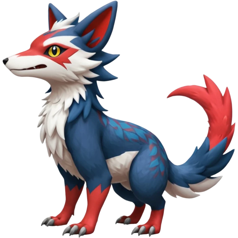 Trico-Sergal-Nargacuga-Litten-Zangoose-fusion emoji