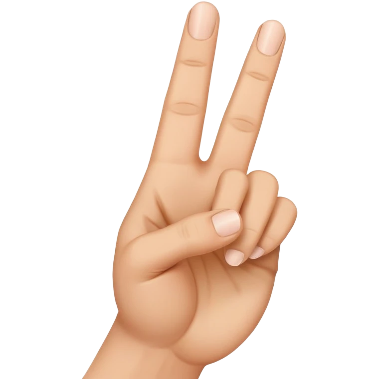 Double middle finger emoji