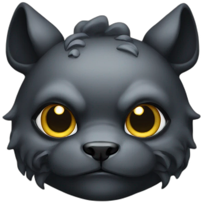 Black Pixiu emoji