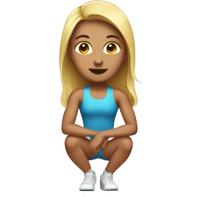 Why the girl in gym emoji