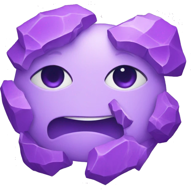 violet fragments emoji